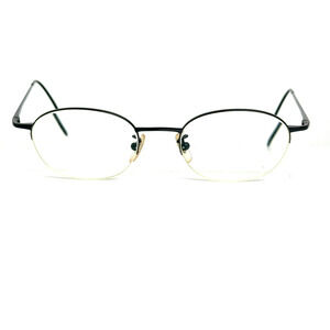 Calvin Klein Eyeglasses Frame 344 590 Men's Matte Black Metal Round H18951